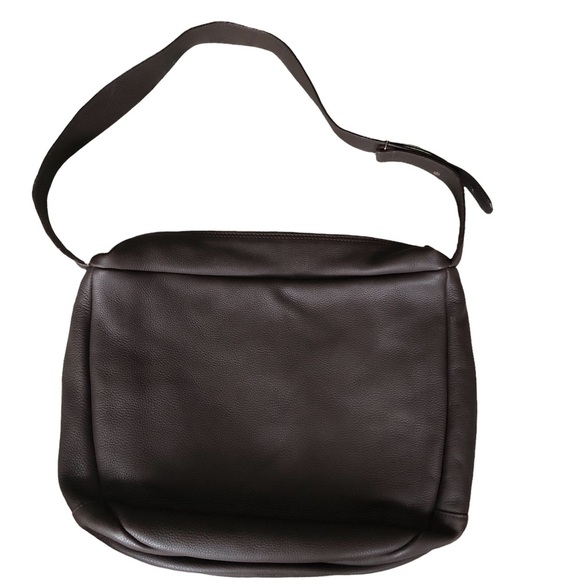 CERRUTI 1881 Made in Italy Leather Messenger Bag - Picture 14 of 15